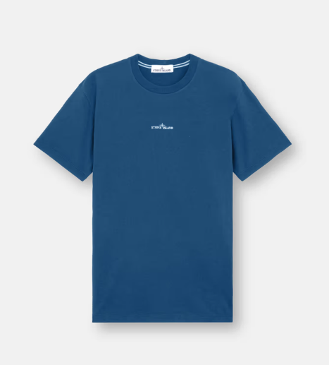 Stone Island Back Logo T-Shirt Avio Blue